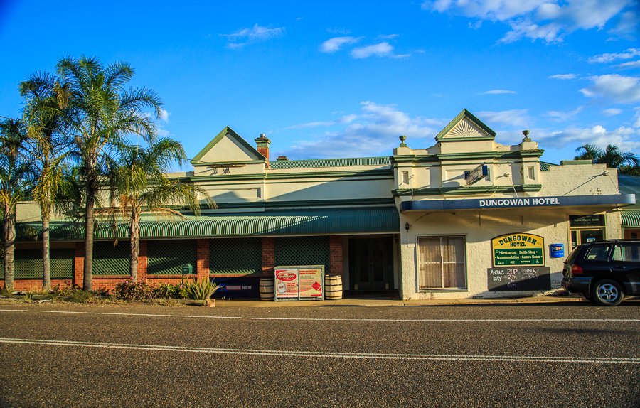 Dungowan Hotel, looks a bit different from what I remember as a child