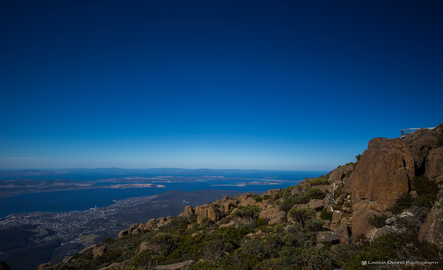 Views from  Mt Wellington, Hobart