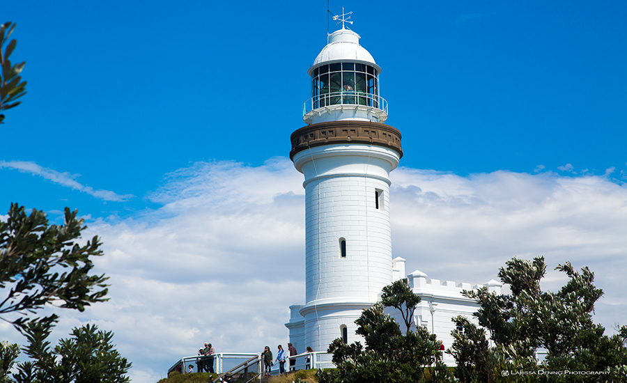 Byron Bay Lighthouse. Settings: F8 @ 1/350 second. ISO 200. 