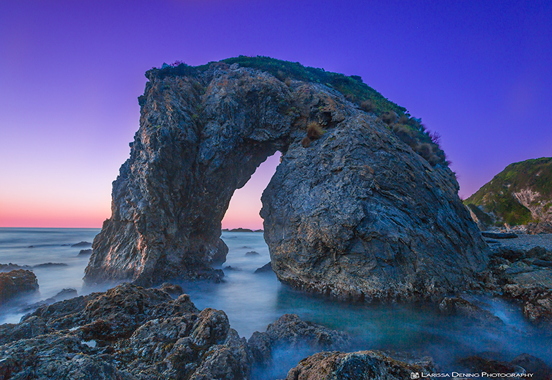 The famous Horsehead Rock, Bermagui, NSW