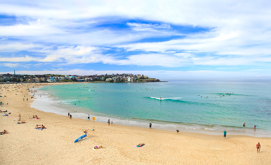 The ever famous Bondi Beach, Sydney