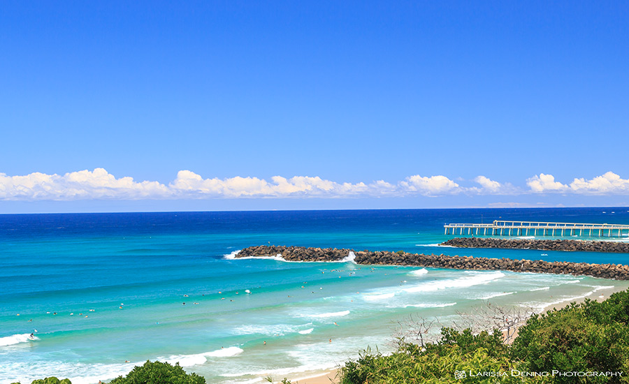 View overlooking Duranbah Beach, Coolangatta