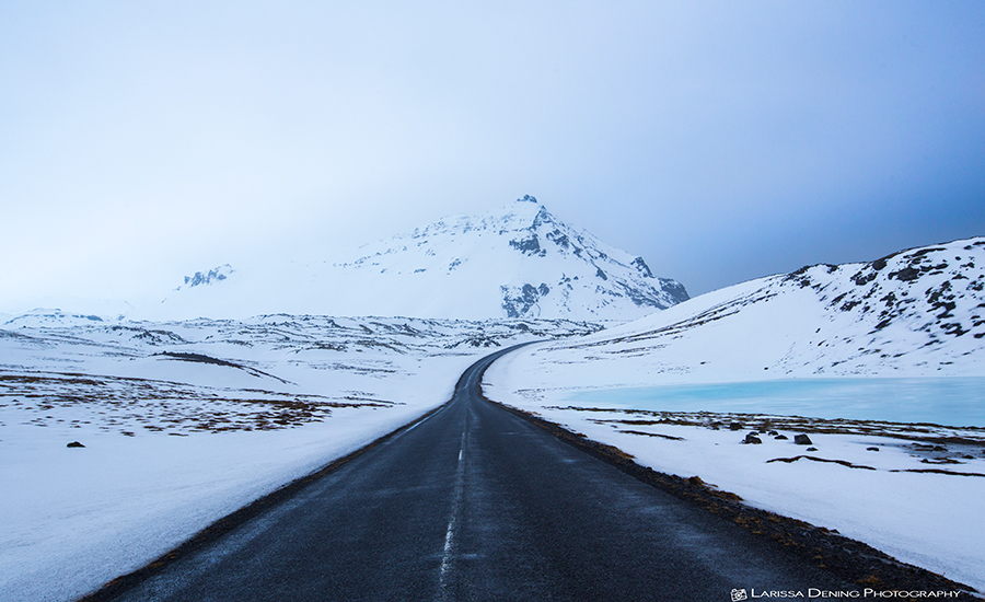 Snow everywhere in Iceland!