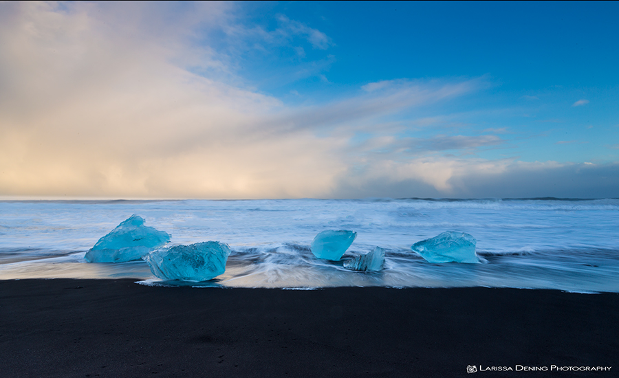 So much beauty with the light and colour constantly changing, Jokulsarlon, Iceland
