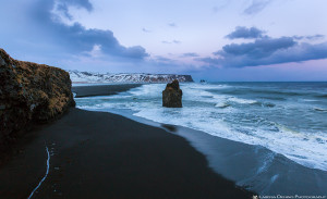 The beautiful coastline of Dyrholaey, Iceland