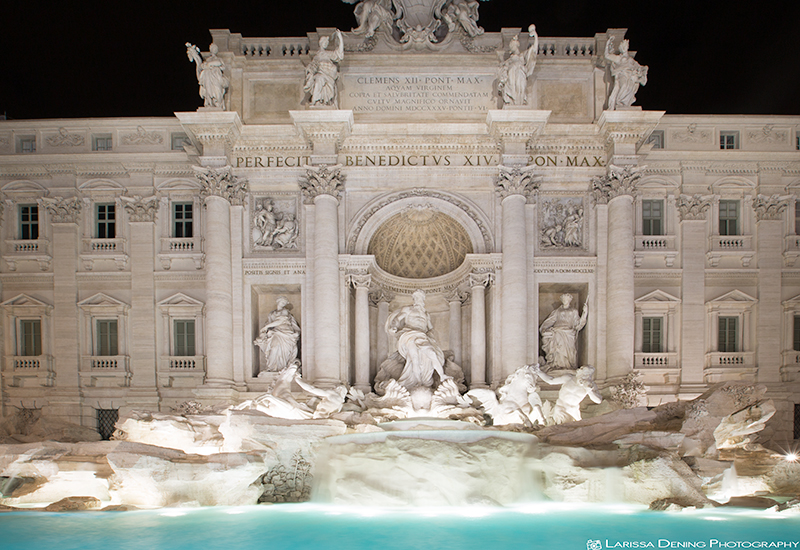 Fountain De Trevi, the most beautiful fountain in the world, Rome, Italy