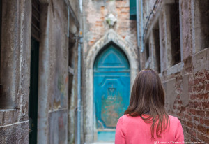 That blue door! Venice, Italy