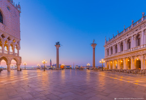 Sunrise at San Marco square, Venice