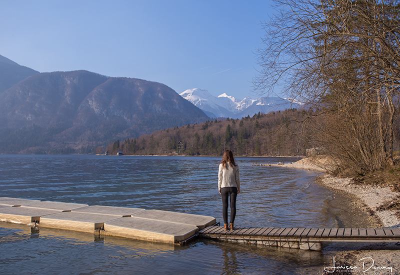 Bonhinj Lake, Slovenia