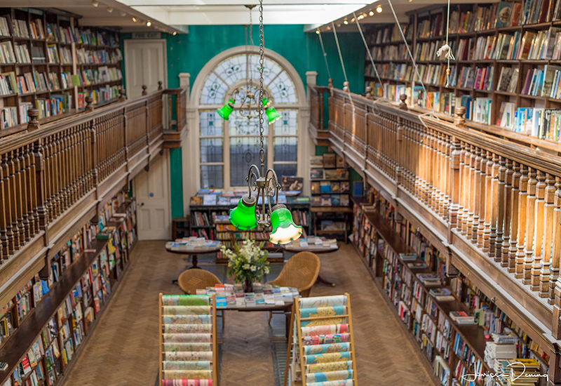 The best book shop in the world, Daunt Books, Marylebone, London