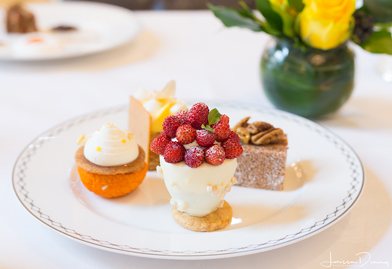 Just one course of the five decadent desserts to try at The Peninsula High Tea, Paris