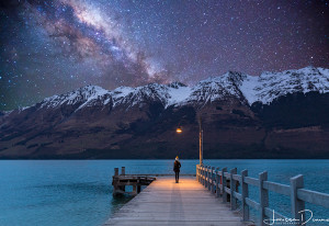 Starry skies at Glenorchy, New Zealand