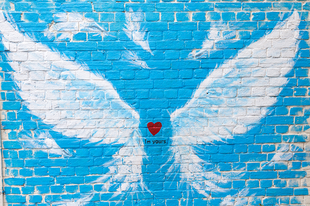 The Angel wings at Herbs Garden Cafe, Hahndorf, South Australia