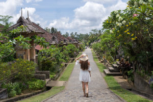 Wandering the streets of Penglipuran Village, Bali