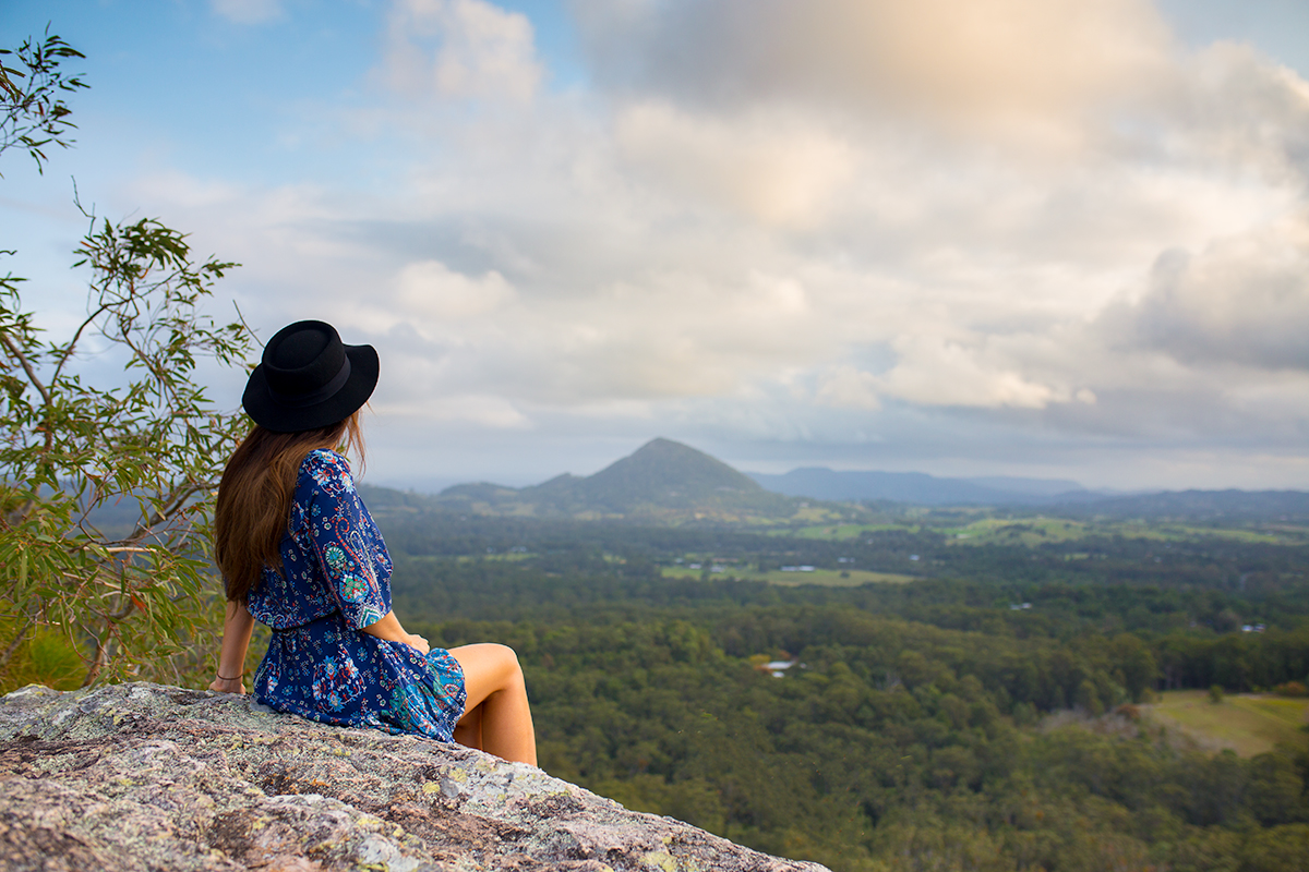 Mt Tinbeerwah Lookout, Noosa Hinterland. F2.8 @ 1/500th secs. ISO 200. 35mm.