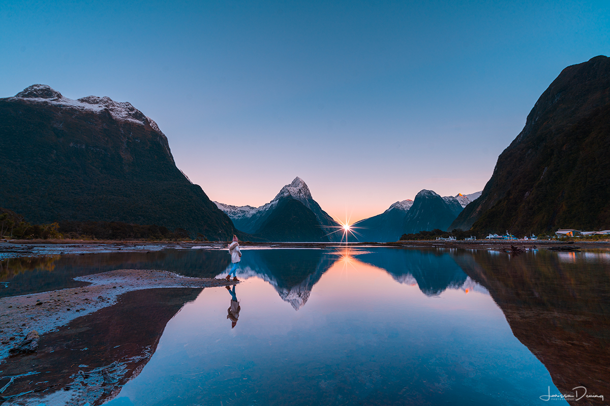 The calming views at Milford Sound, New Zealand