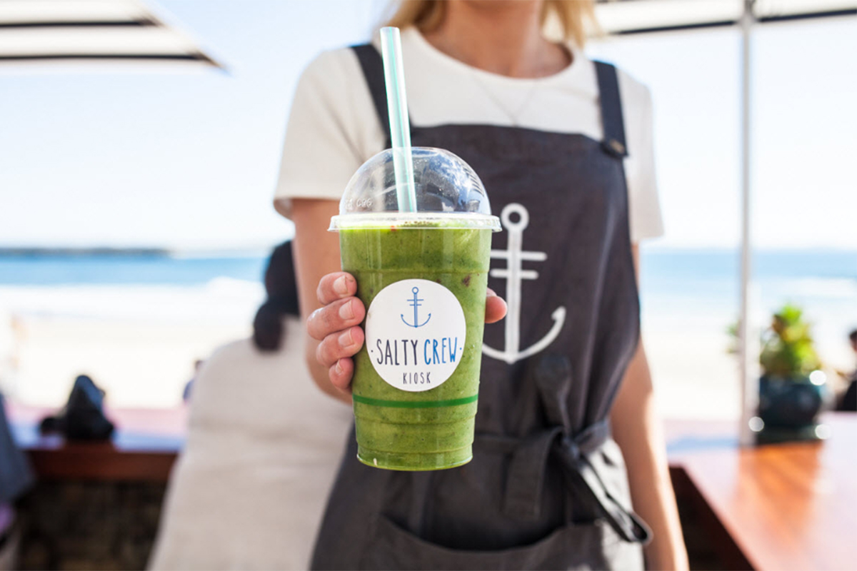 The best smoothies and bowls at Salty Crew Kiosk, Port Macquarie, NSW