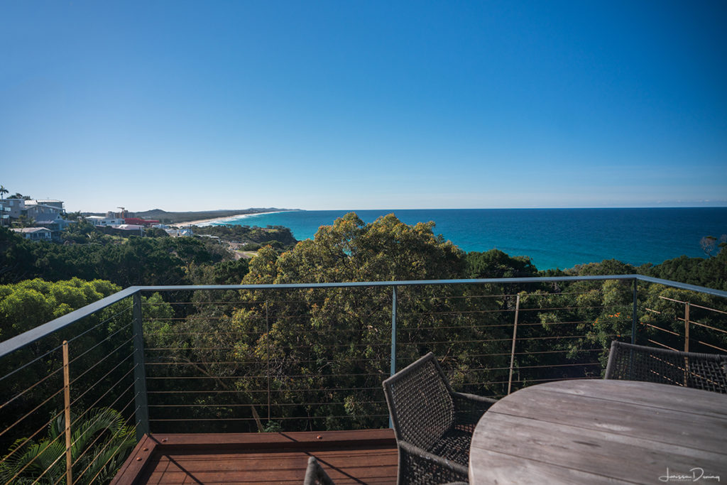 View from the deck at The Point Coolum. 9 Best experiences on the Sunshine Coast