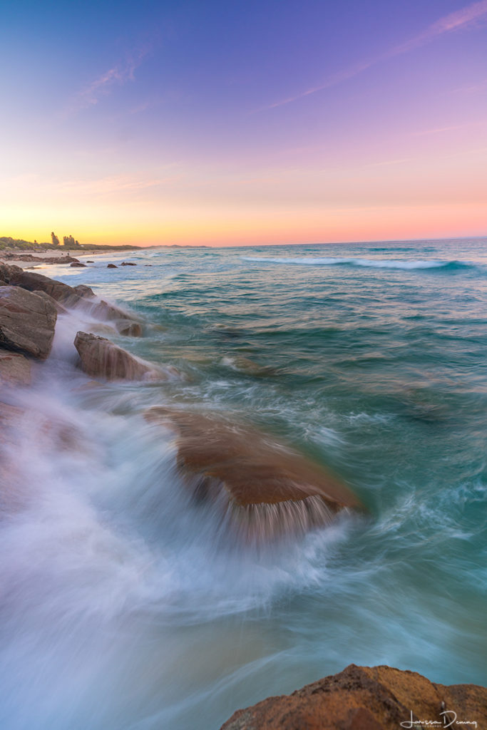 Watching the sky change colours at Coolum. 9 Best experiences on the Sunshine Coast